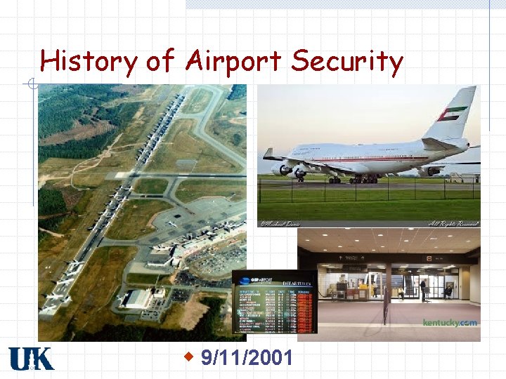 History of Airport Security w 9/11/2001 