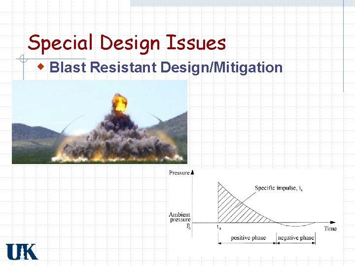 Special Design Issues w Blast Resistant Design/Mitigation 