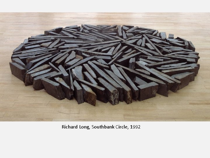 Richard Long, Southbank Circle, 1992 