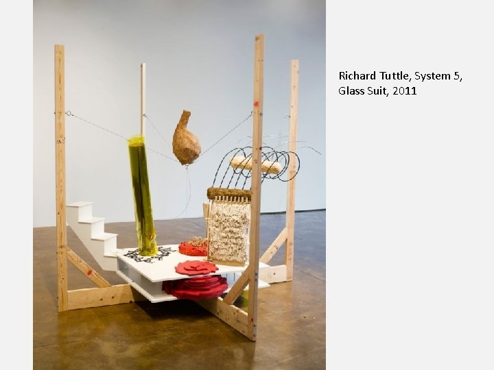 Richard Tuttle, System 5, Glass Suit, 2011 