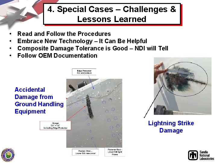 4. Special Cases – Challenges & Lessons Learned • • Read and Follow the