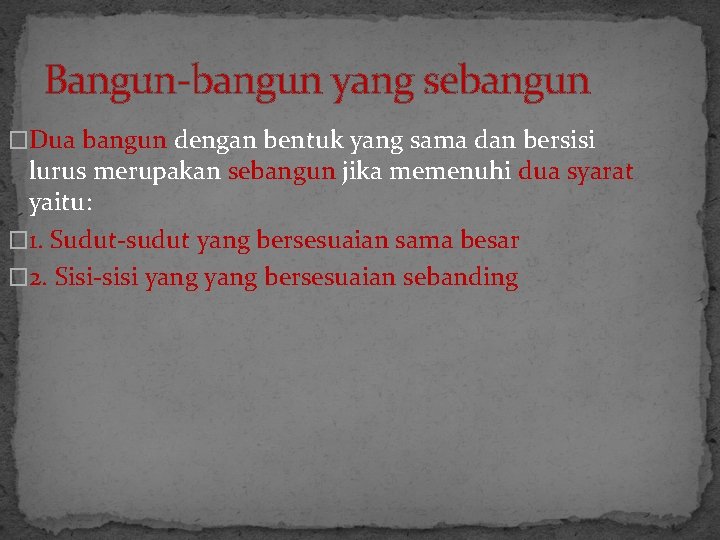 KESEBANGUNAN 1 Gambar berskala foto dan model berskala