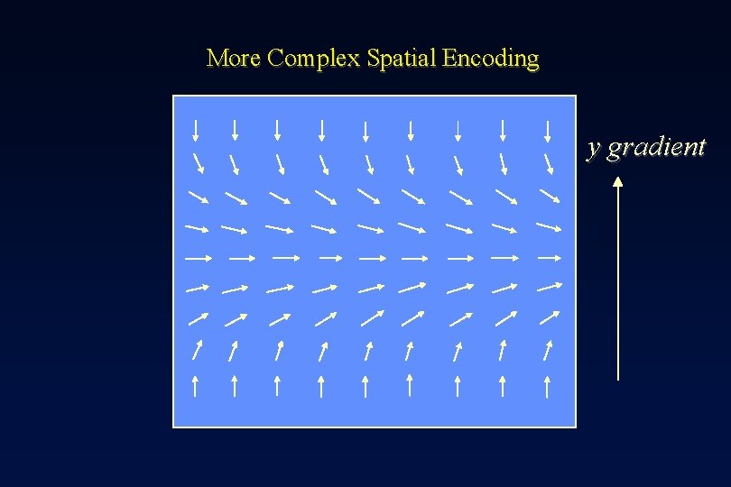 More Complex Spatial Encoding y gradient 