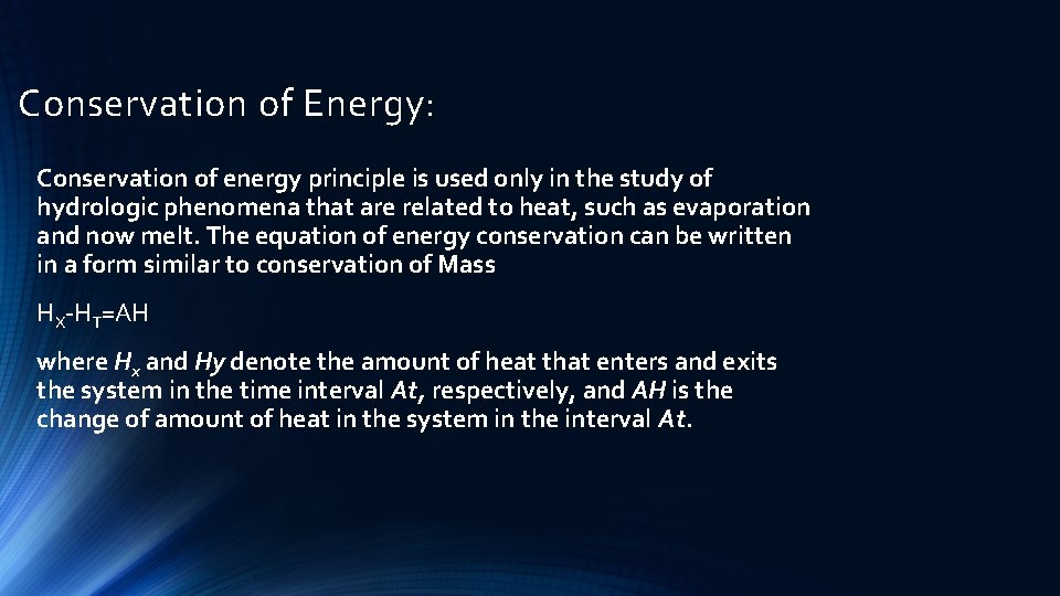 Conservation of Energy: Conservation of energy principle is used only in the study of Conservation of Energy: Conservation of energy principle is used only in the study of