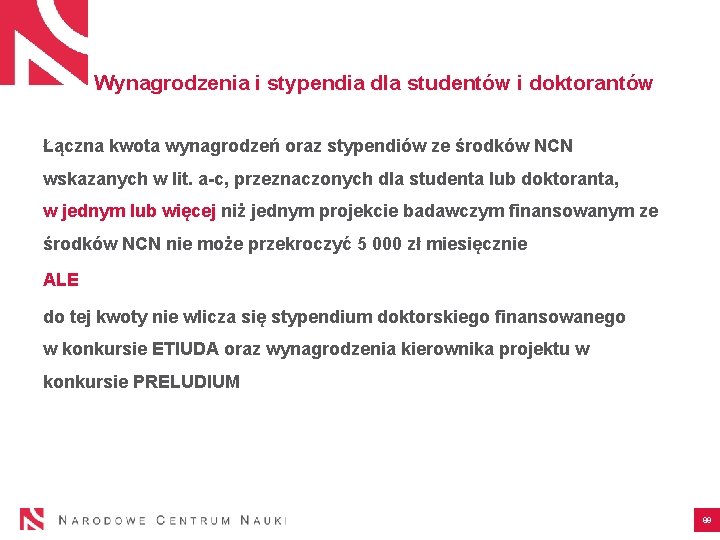 Wynagrodzenia i stypendia dla studentów i doktorantów Łączna kwota wynagrodzeń oraz stypendiów ze środków