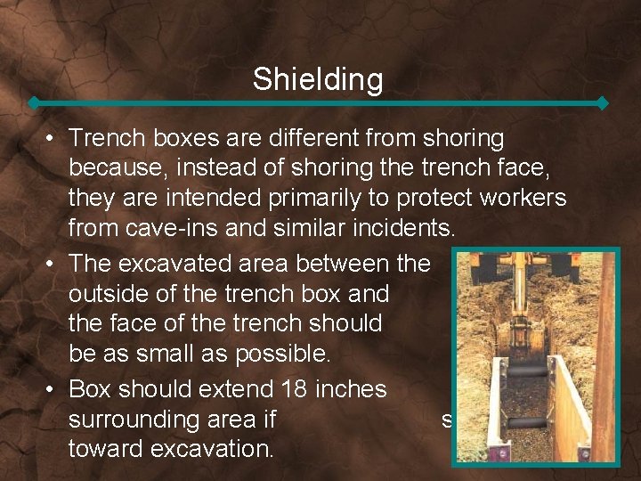 Murray State University Trenching Shoring Safety Susan Miller