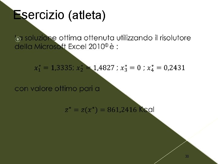 Esercizio (atleta) 30 