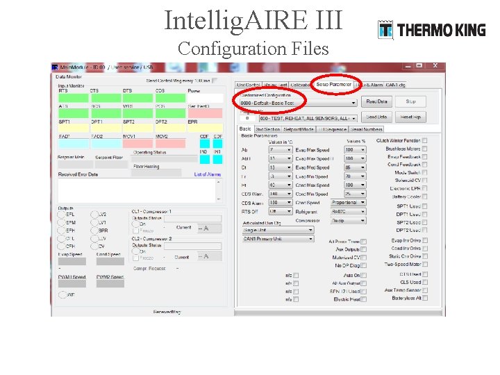 Intellig. AIRE III Configuration Files tellig. AIRE III 