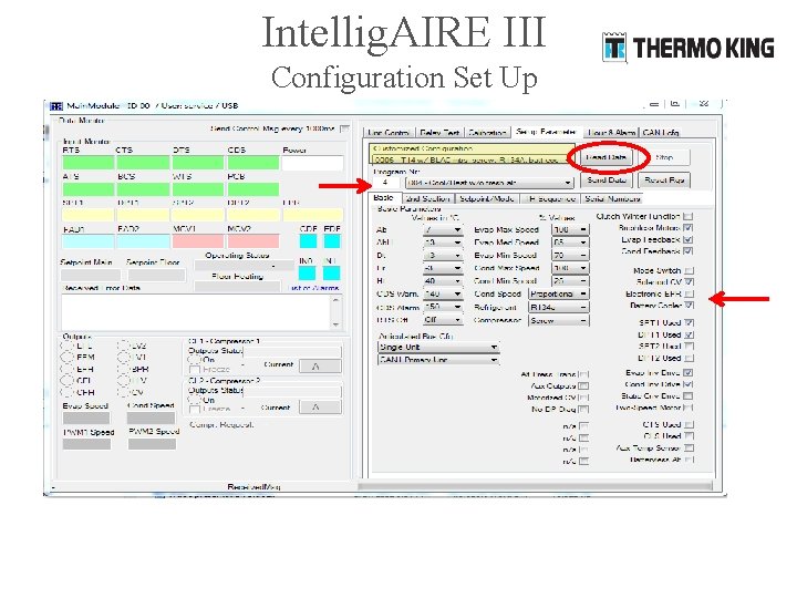 Intellig. AIRE III Configuration Set Up tellig. AIRE III 