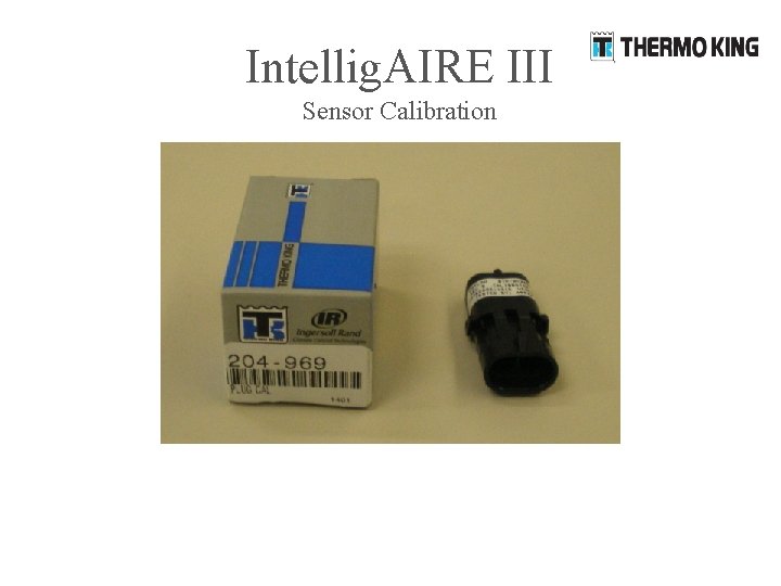 Intellig. AIRE III Sensor Calibration 