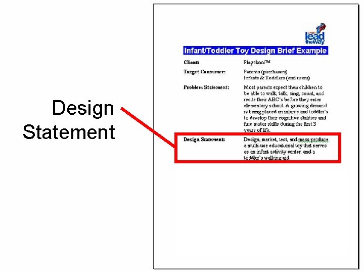 Design Statement Design Statement