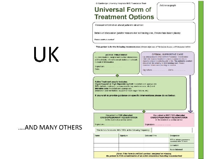 UK …. AND MANY OTHERS 