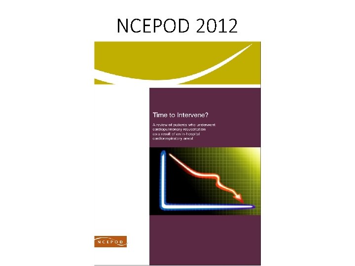 NCEPOD 2012 