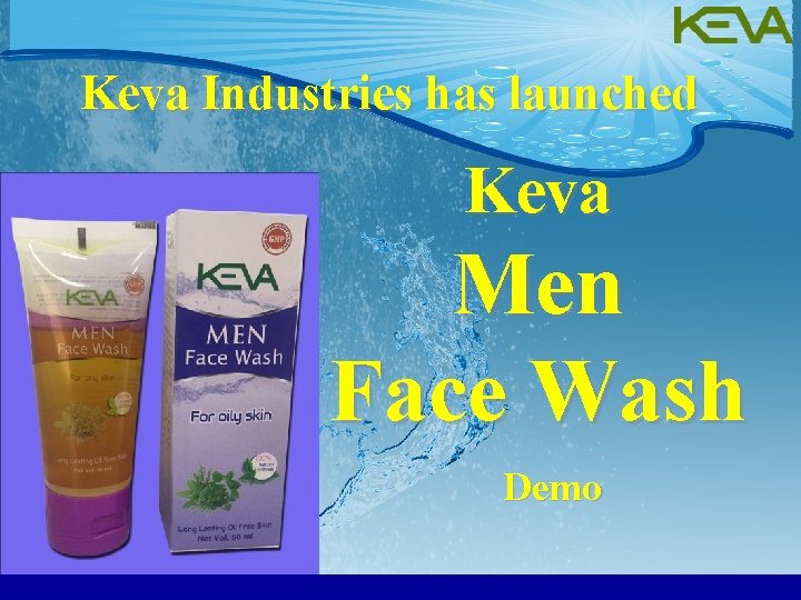 Keva Industries has launched Keva Men Face Wash Demo 
