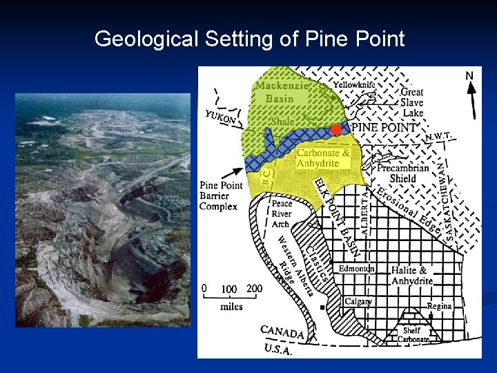 Geological Setting of Pine Point 