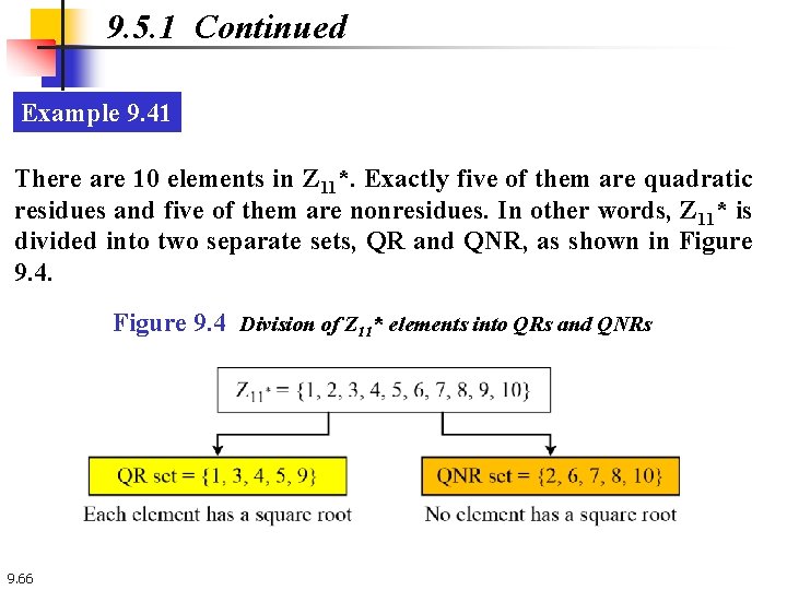 9. 5. 1 Continued Example 9. 41 There are 10 elements in Z 11*.