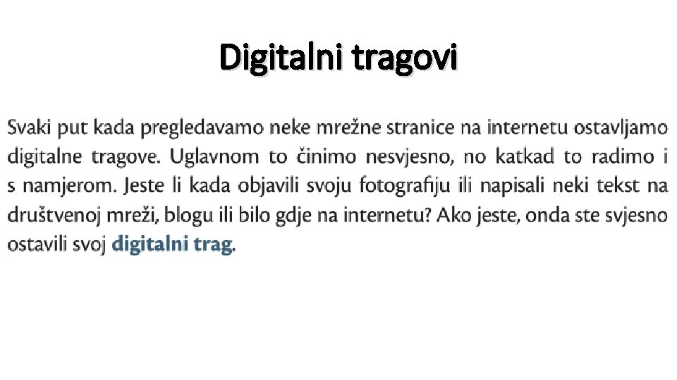 Digitalni tragovi 