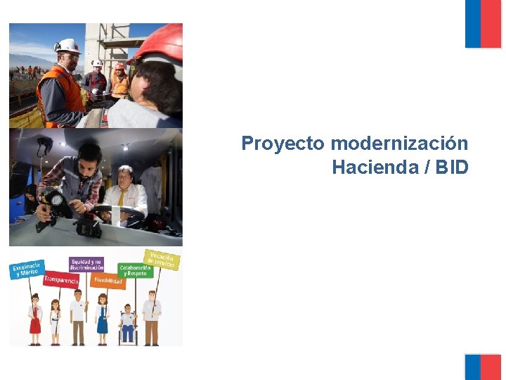 Proyecto modernización Hacienda / BID 