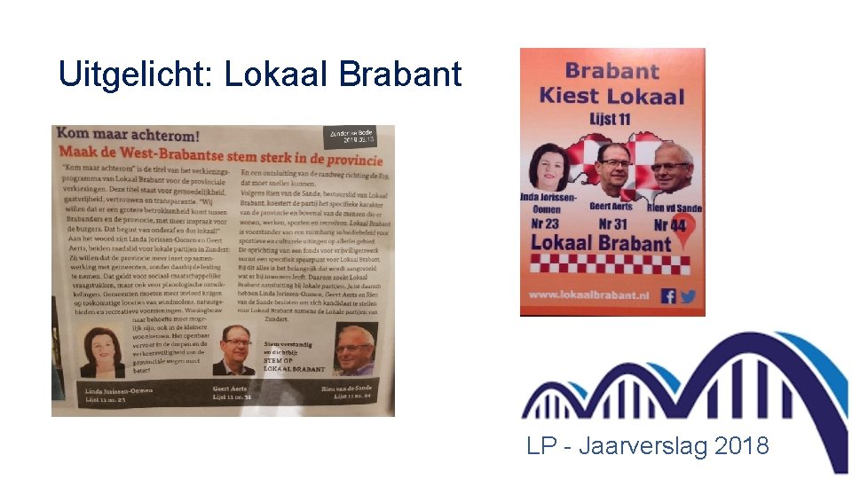 Uitgelicht: Lokaal Brabant LP - Jaarverslag 2018 