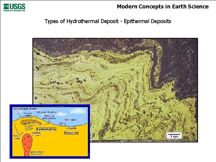 Modern Concepts in Earth Science Types of Hydrothermal Deposit - Epithermal Deposits 