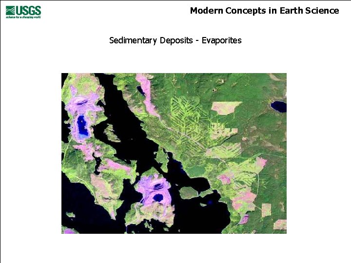 Modern Concepts in Earth Science Sedimentary Deposits - Evaporites 