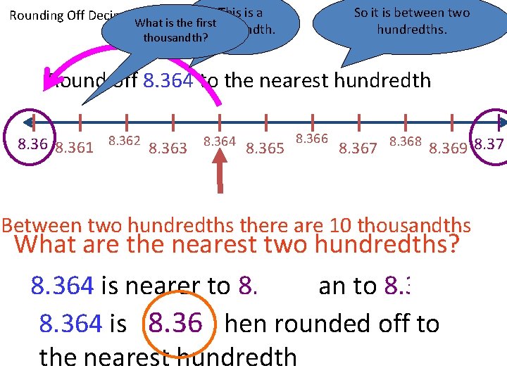 Rounding Off Decimals. What is the first This is a thousandth? So it is