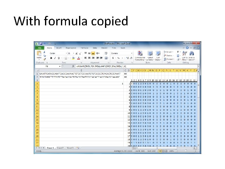 With formula copied 