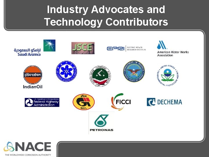 Industry Advocates and Technology Contributors Industry Advocates and Technology Contributors