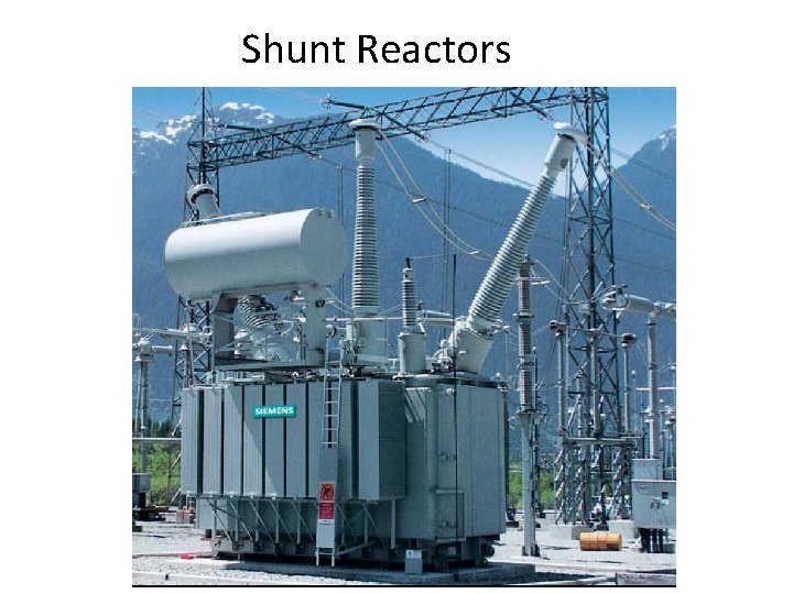 Shunt Reactors 