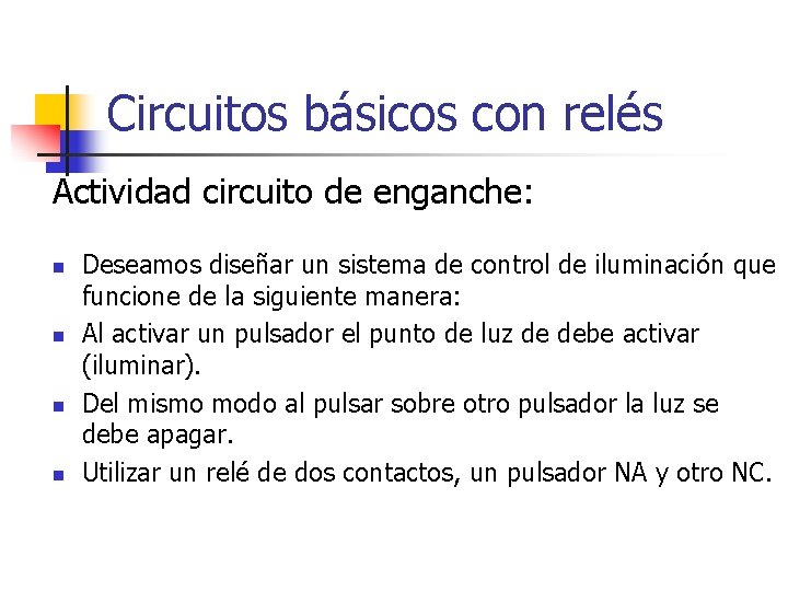 EL REL Para qu sirven PARTES DE UN