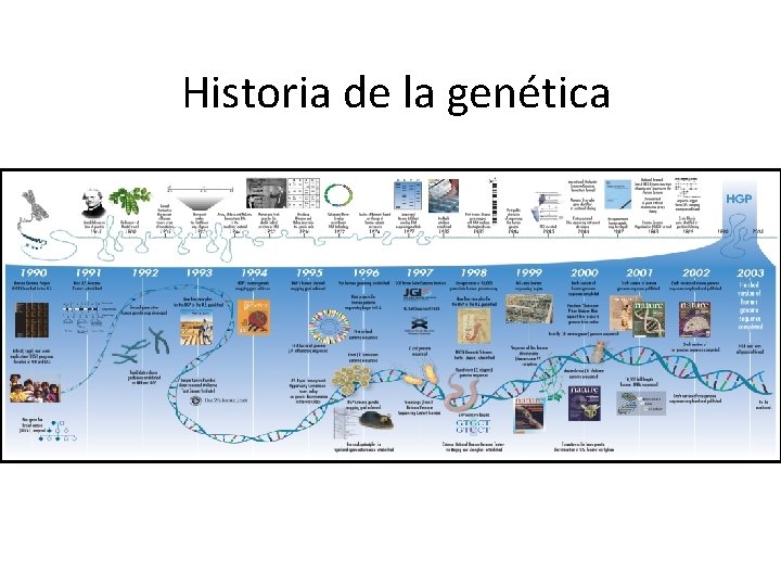 Historia de la genética 