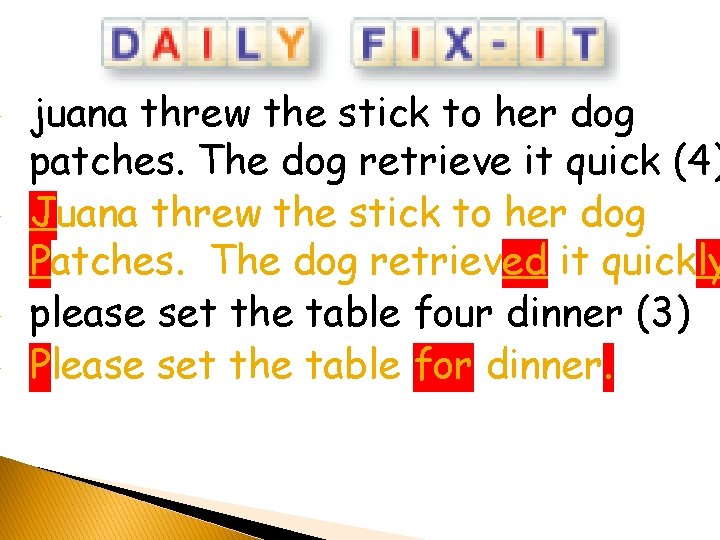 juana threw the stick to her dog patches. The dog retrieve it quick juana threw the stick to her dog patches. The dog retrieve it quick
