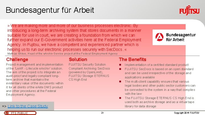 Bundesagentur für Arbeit » We are making more and more of our business processes Bundesagentur für Arbeit » We are making more and more of our business processes