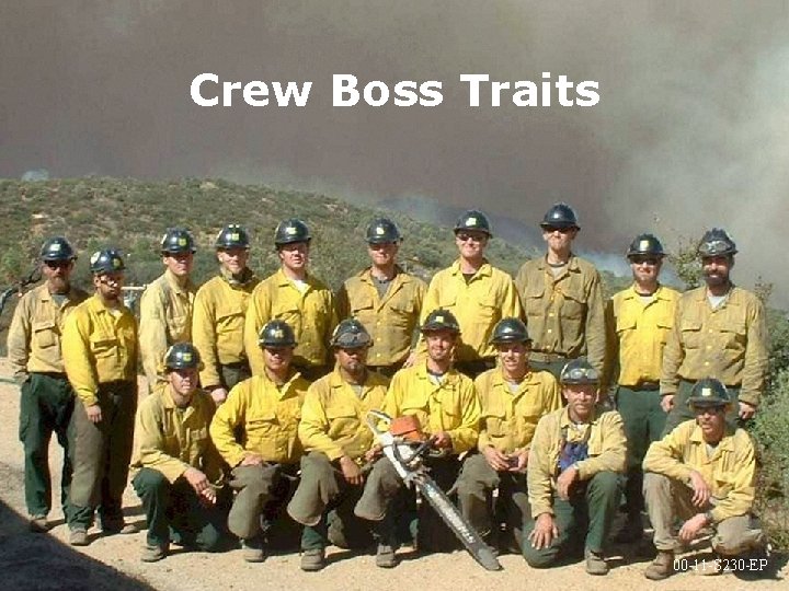 Crew Boss Traits 00 -11 -S 230 -EP 