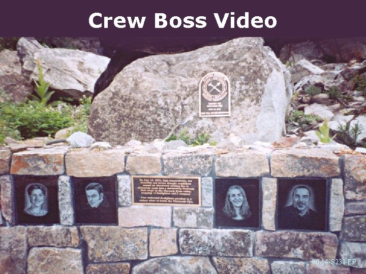 Crew Boss Video 00 -14 -S 230 -EP 