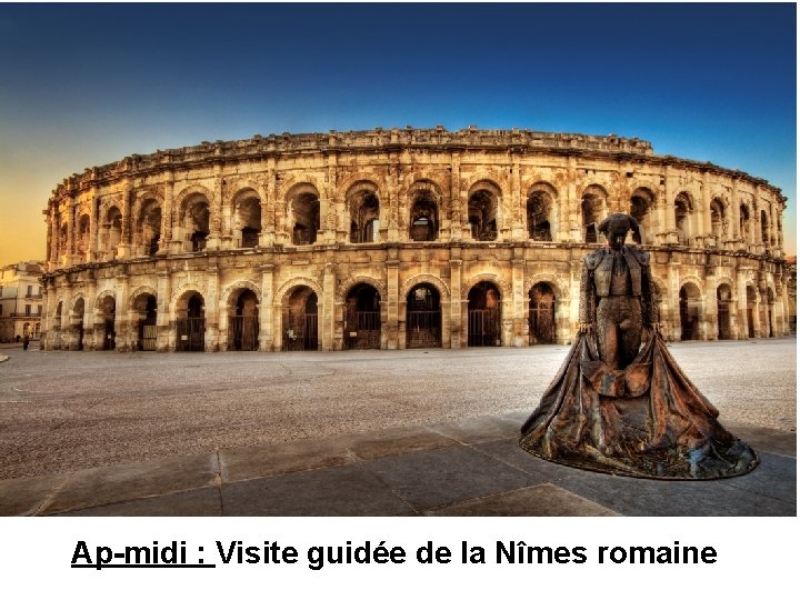 Ap-midi : Visite guidée de la Nîmes romaine 