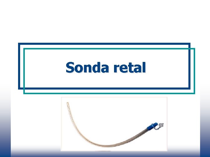 Sonda retal 