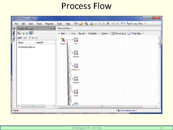 Process Flow SGF 2010 paper 030 - Larry Hoyle 41 