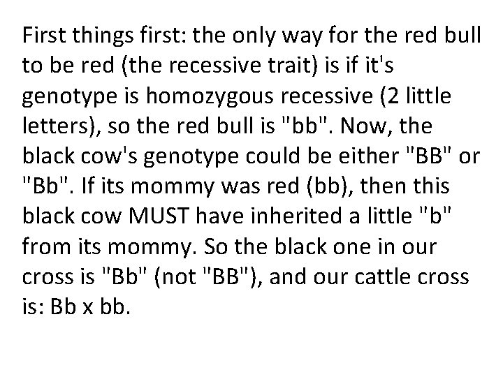 First things first: the only way for the red bull to be red (the