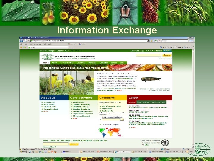 Information Exchange 