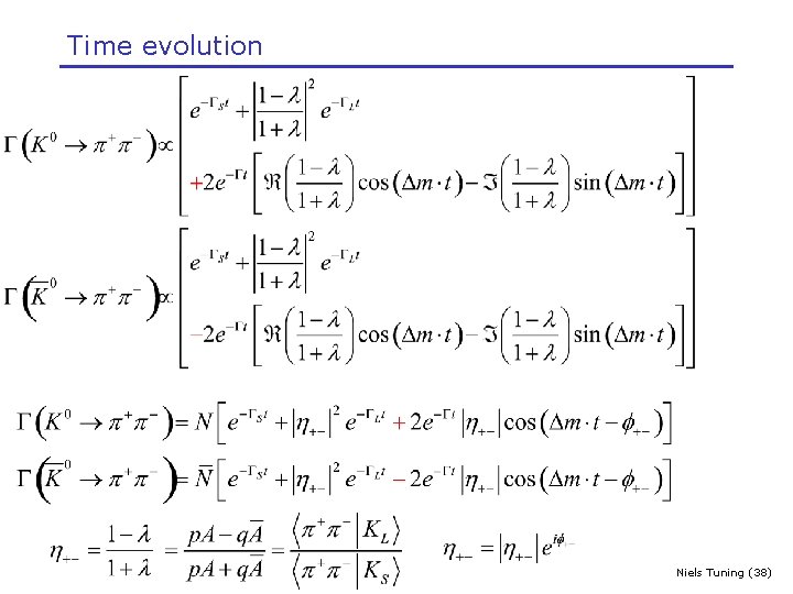 Time evolution Niels Tuning (38) 