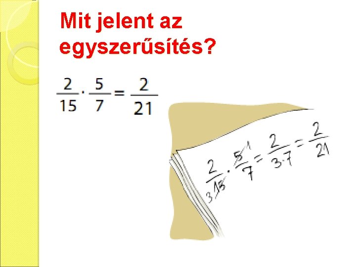 Mit jelent az egyszerűsítés? 