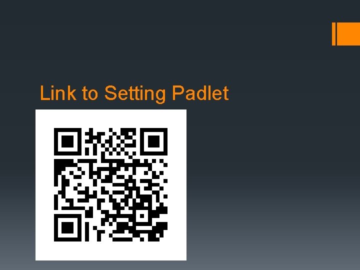 Link to Setting Padlet 