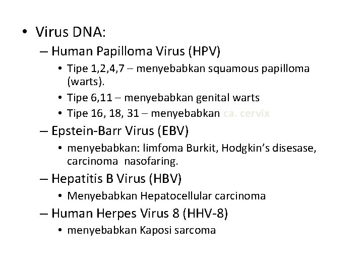 papilloma virus hpv tipo 31)
