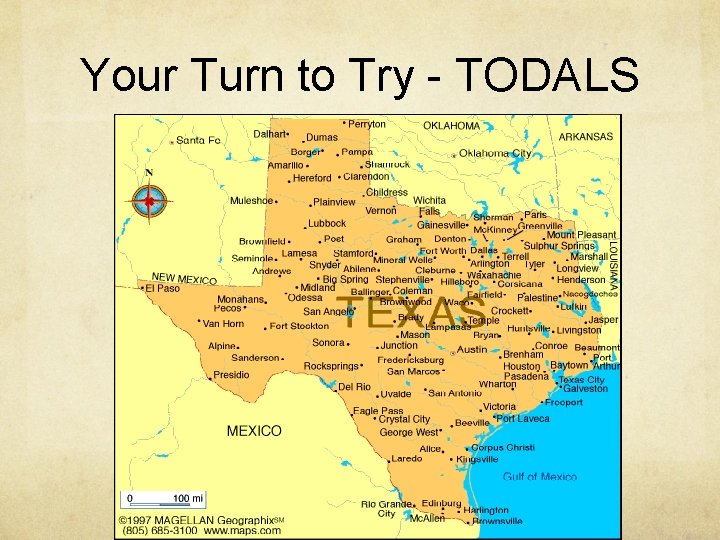 Your Turn to Try - TODALS 
