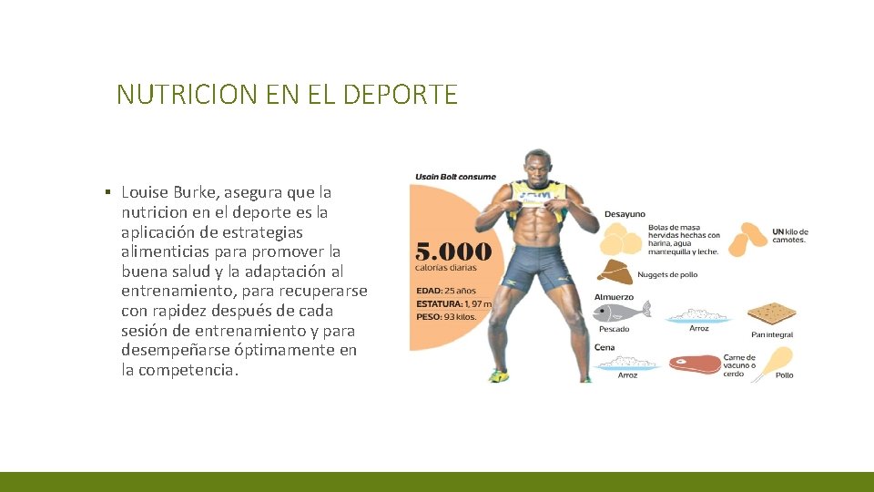 NUTRICION EN EL DEPORTE ▪ Louise Burke, asegura que la nutricion en el deporte