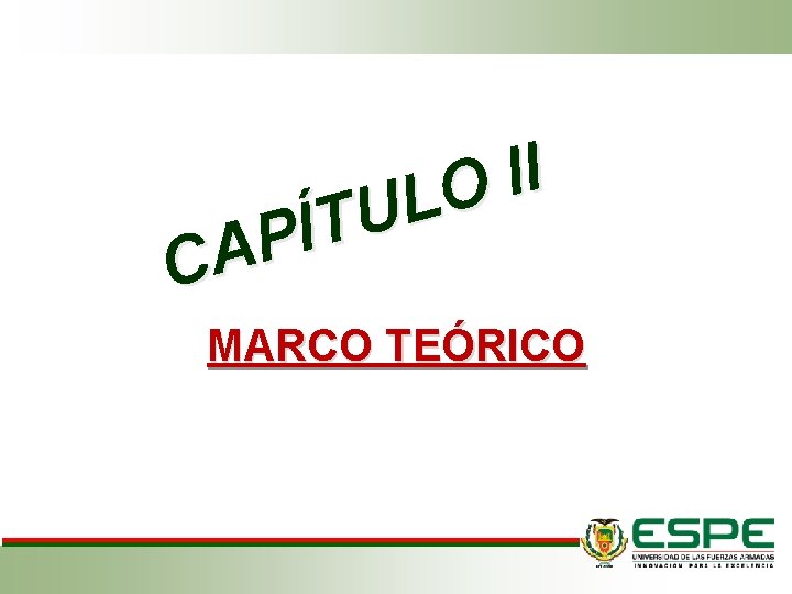 I I O L U T Í P CA MARCO TEÓRICO I I O L U T Í P CA MARCO TEÓRICO