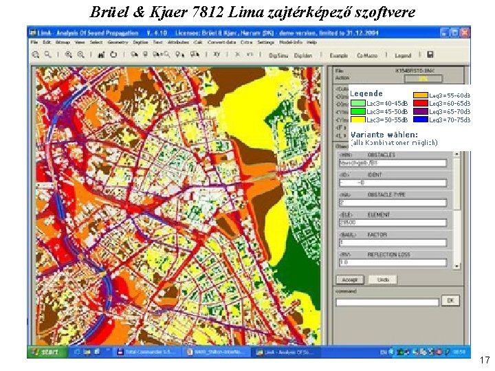 Brüel & Kjaer 7812 Lima zajtérképező szoftvere 17 