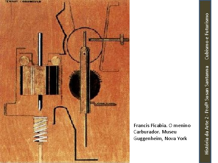 História da Arte 2 - Profª Susan Santanna Cubismo e Futurismo Francis Picabia. O
