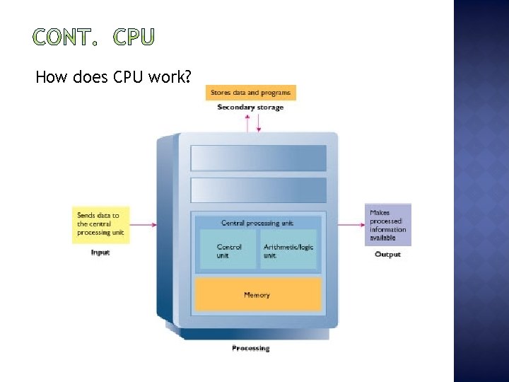 How does CPU work? 